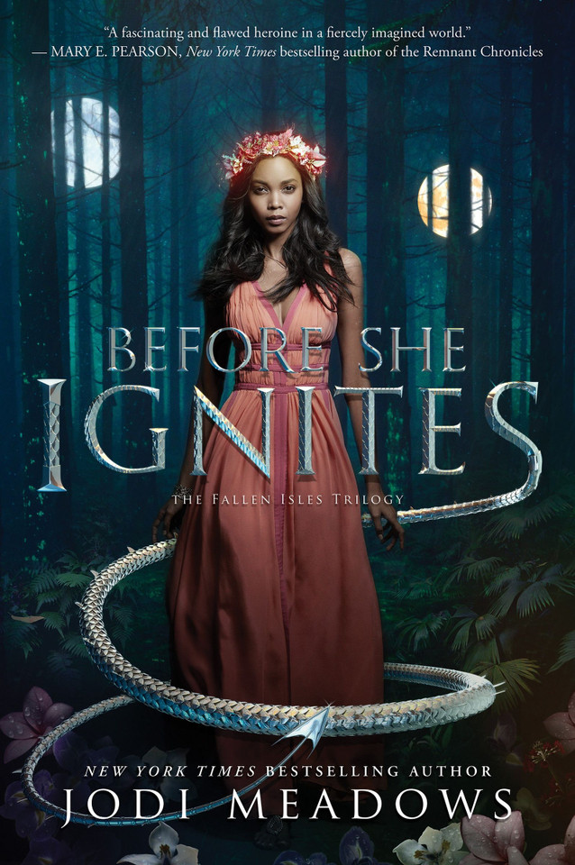 Before She Ignites (Fallen Isles #1) book cover by Jodi Meadows