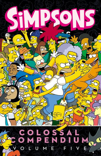 Simpsons Comics Colossal Compendium: Volume 5 (Simpsons Comics #7) book cover by Matt Groening