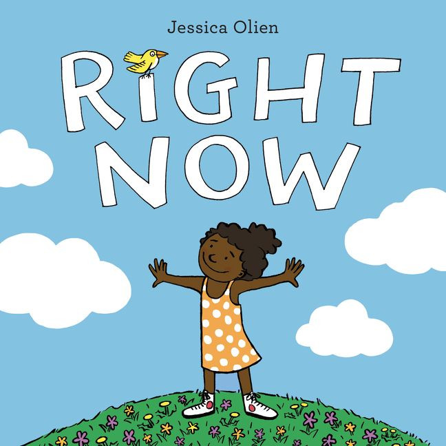 Right Now book cover by Jessica Olien