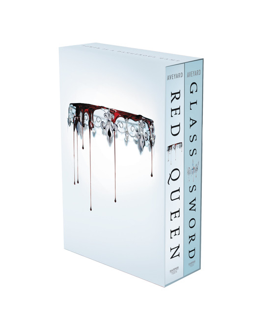 Red Queen 2-Book Paperback Box Set: Red Queen, Glass Sword (Red Queen) book cover by Victoria Aveyard