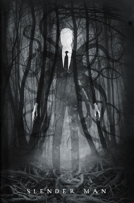 Slender Man book cover by Anonymous