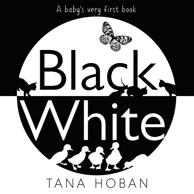 Black White: A High Contrast Book For Newborns book cover by Tana Hoban