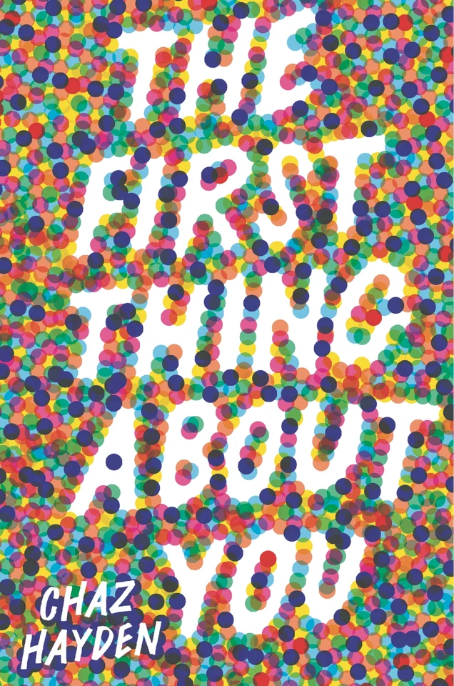 The First Thing About You book cover by Chaz Hayden