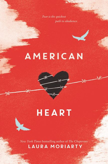 American Heart book cover by Laura Moriarty