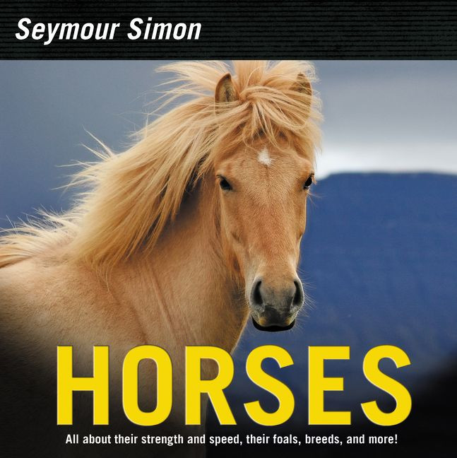 Horses: Revised Edition book cover by Seymour Simon
