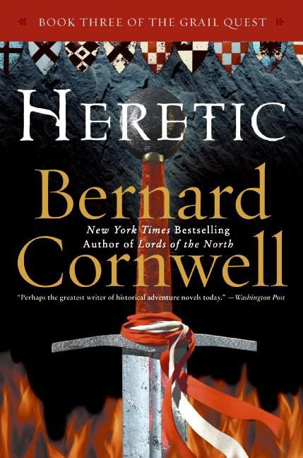 Heretic (Grail Quest #3) book cover by Bernard Cornwell