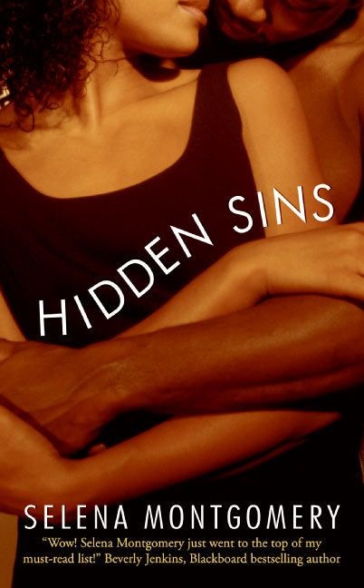 Hidden Sins book cover by Selena Montgomery