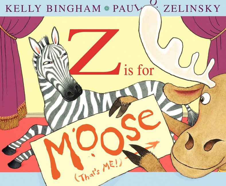 Z Is for Moose book cover by Kelly Bingham