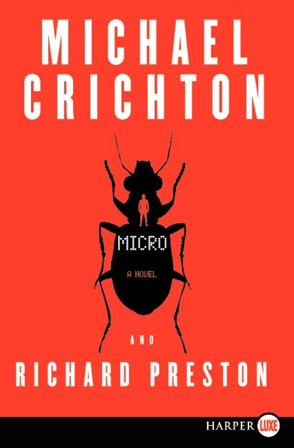 Micro: A Novel book cover by Michael Crichton, Richard Preston