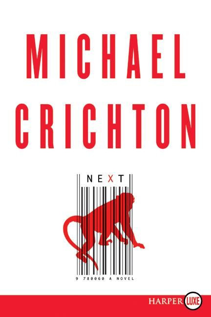Next book cover by Michael Crichton