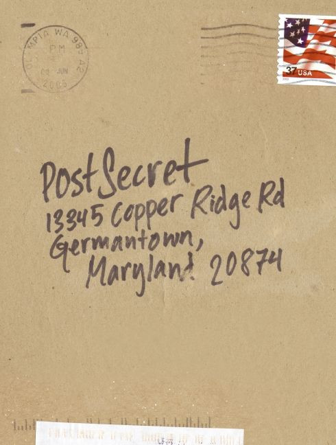 PostSecret: Extraordinary Confessions from Ordinary Lives book cover by Frank Warren