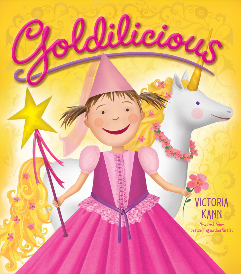Goldilicious book cover by Victoria Kann