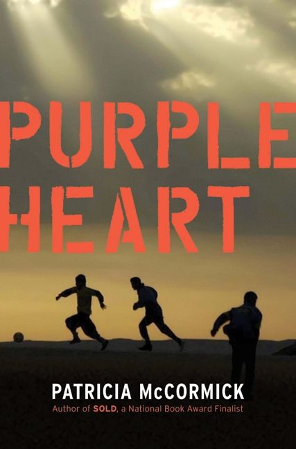 Purple Heart book cover by Patricia McCormick