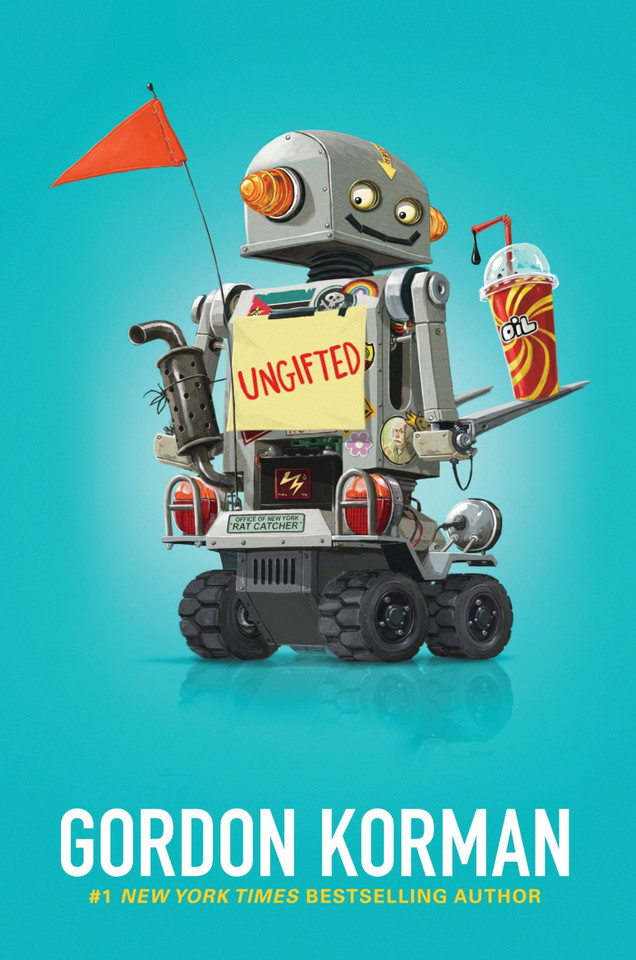 Ungifted book cover by Gordon Korman
