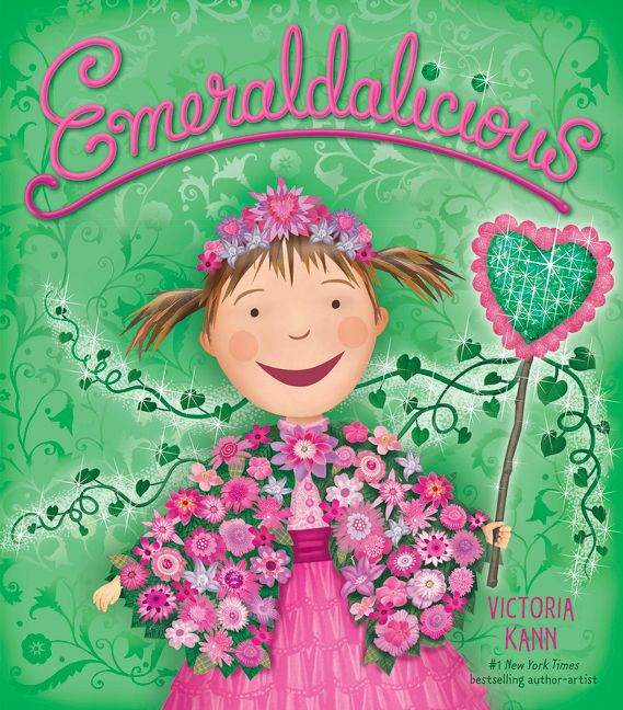 Emeraldalicious: A Springtime Book For Kids (Pinkalicious) book cover by Victoria Kann