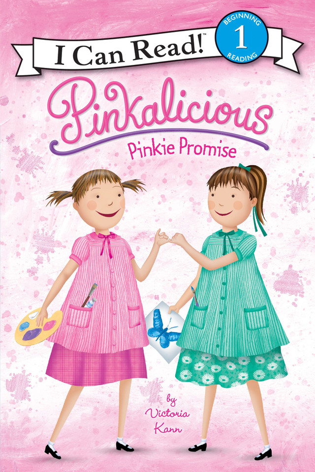 Pinkalicious: Pinkie Promise (I Can Read Level 1) book cover by Victoria Kann