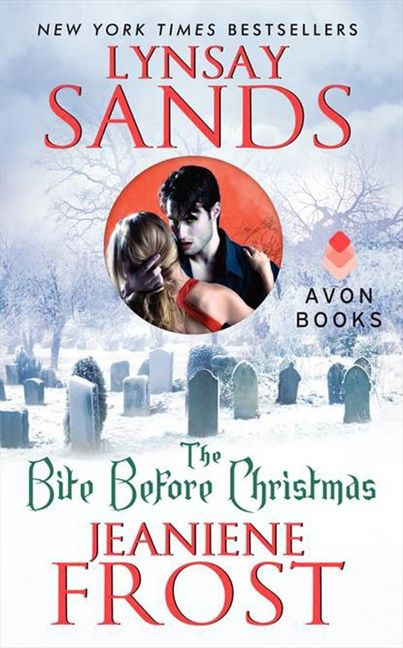 The Bite Before Christmas book cover by Lynsay Sands, Jeaniene Frost