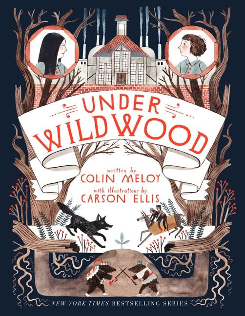 Under Wildwood (Wildwood Chronicles #2) book cover by Colin Meloy
