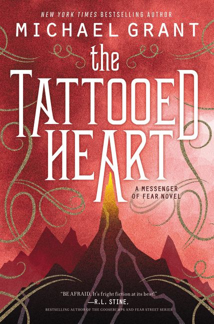 The Tattooed Heart (Messenger of Fear #2) book cover by Michael Grant