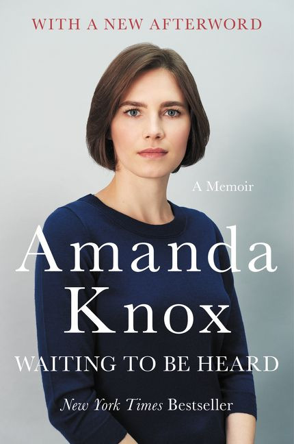 Waiting to Be Heard: A Memoir book cover by Amanda Knox