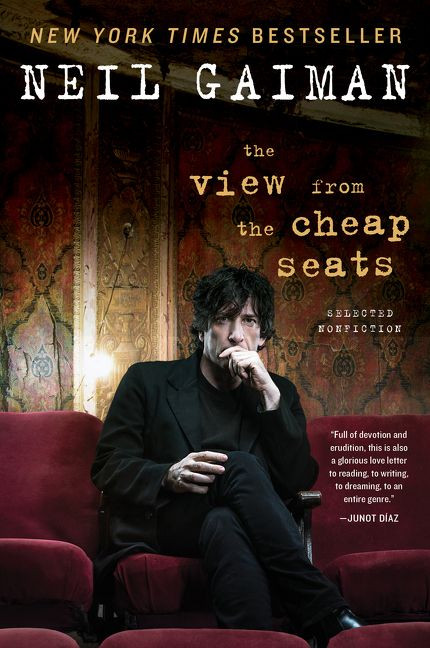 The View from the Cheap Seats: Selected Nonfiction book cover by Neil Gaiman