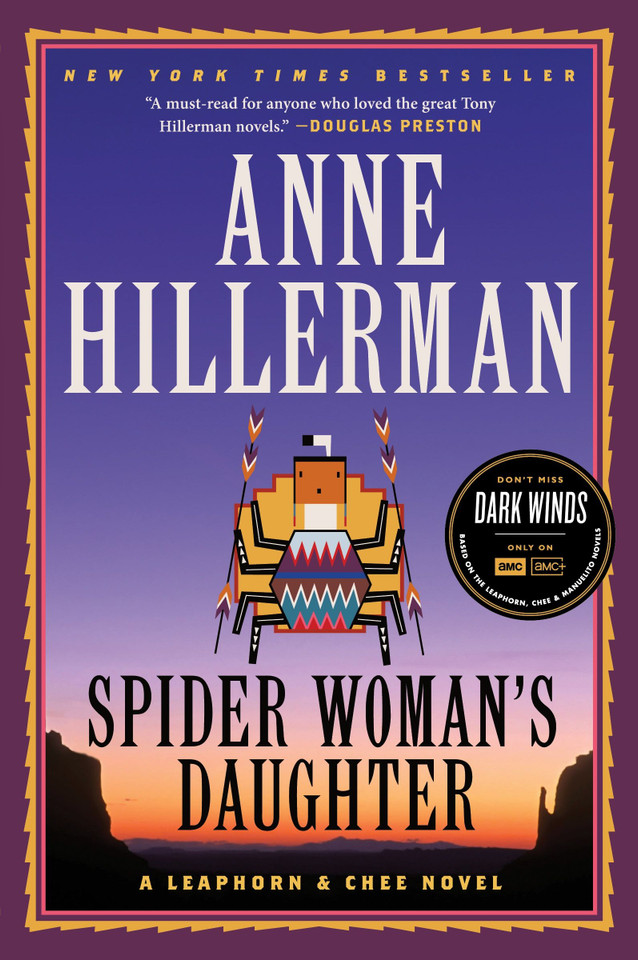 Spider Woman's Daughter: A Leaphorn, Chee & Manuelito Novel book cover by Anne Hillerman