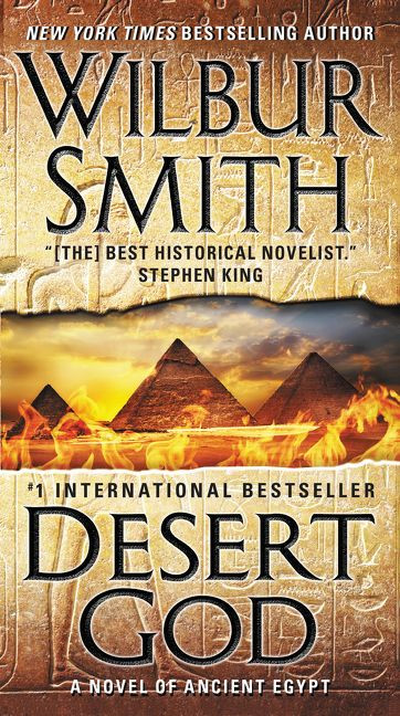 Desert God: A Novel of Ancient Egypt book cover by Wilbur Smith