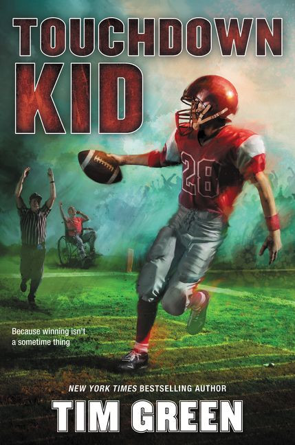 Touchdown Kid book cover by Tim Green