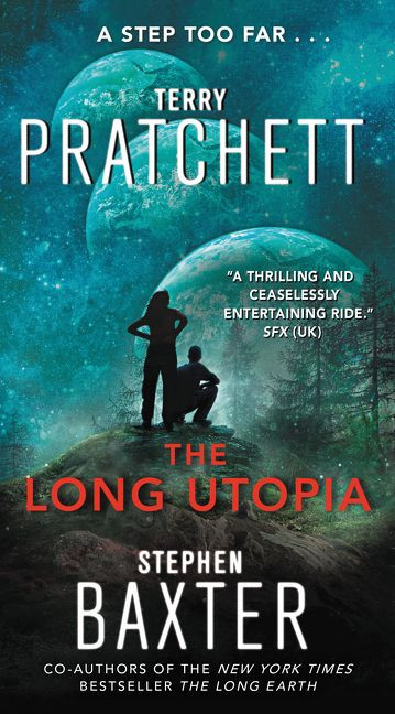 The Long Utopia: A Novel (Long Earth #4) book cover by Terry Pratchett, Stephen Baxter