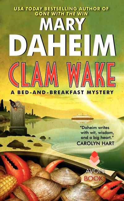 Clam Wake: A Bed-and-Breakfast Mystery (Bed-and-Breakfast Mysteries #29) book cover by Mary Daheim