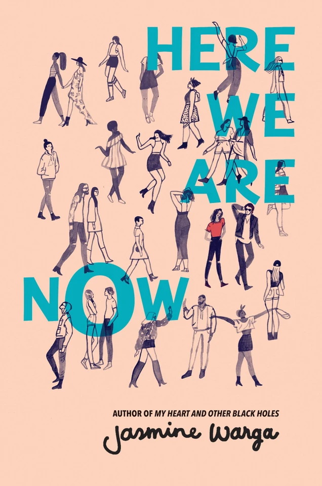 Here We Are Now book cover by Jasmine Warga