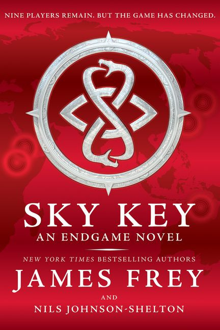 Endgame: Sky Key (Endgame #2) book cover by James Frey, Nils Johnson-Shelton