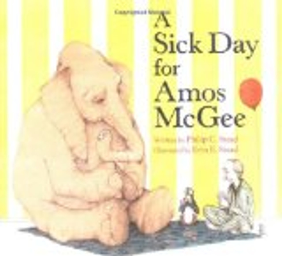 A Sick Day for Amos McGee Cover