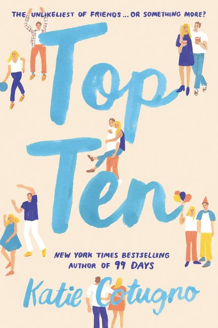 Top Ten book cover by Katie Cotugno
