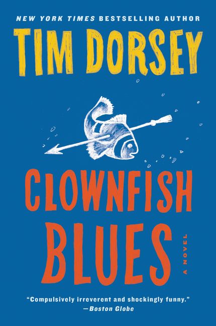 Clownfish Blues: A Novel (Serge Storms #21) book cover by Tim Dorsey