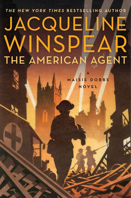 The American Agent: A Maisie Dobbs Novel (Maisie Dobbs #15) book cover by Jacqueline Winspear