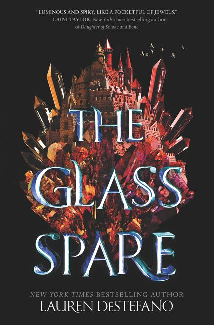 The Glass Spare (Glass Spare #1) book cover by Lauren DeStefano