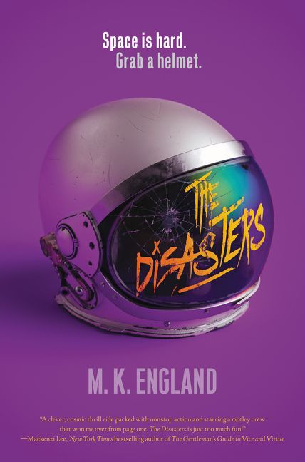 The Disasters book cover by M. K. England