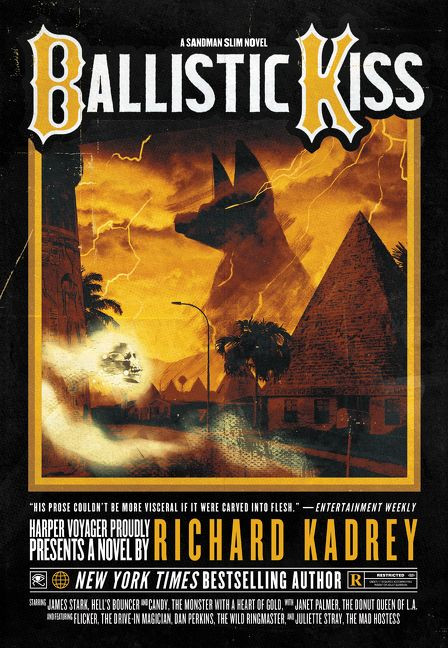 Ballistic Kiss: A Sandman Slim Novel (Sandman Slim #11) book cover by Richard Kadrey