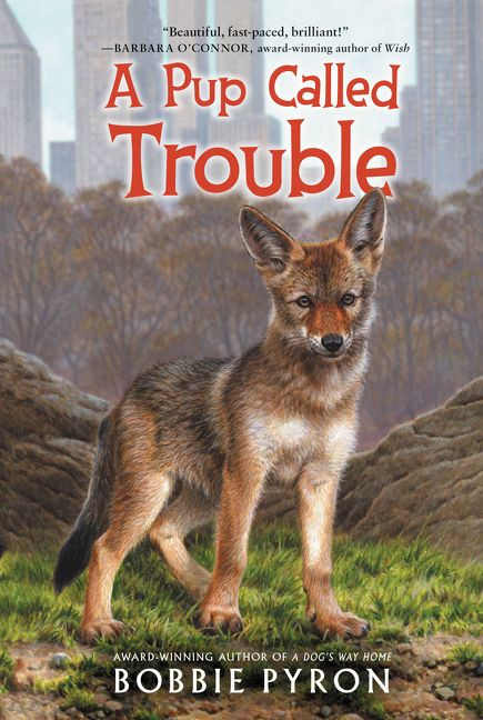 A Pup Called Trouble book cover by Bobbie Pyron