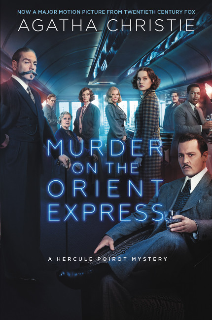 Murder on the Orient Express: A Hercule Poirot Mystery book cover by Agatha Christie