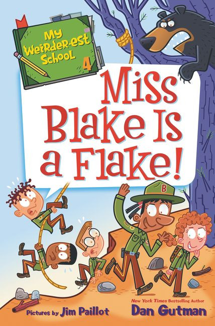 My Weirder-est School #4: Miss Blake Is a Flake! (My Weirder-est School #4) book cover by Dan Gutman