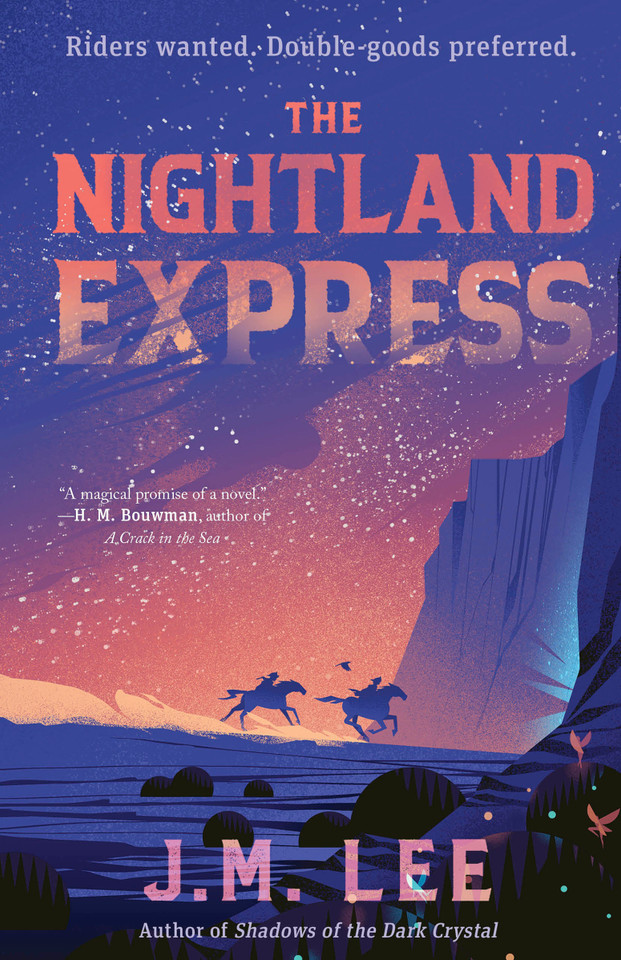The Nightland Express book cover by J. M. Lee