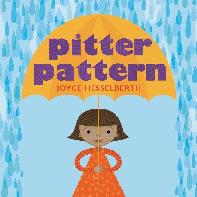 Pitter Pattern book cover by Joyce Hesselberth