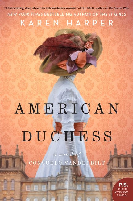 American Duchess: A Novel of Consuelo Vanderbilt book cover by Karen Harper