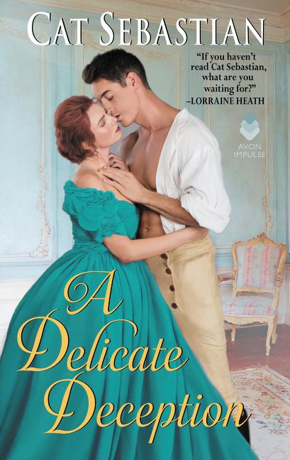 A Delicate Deception book cover by Cat Sebastian