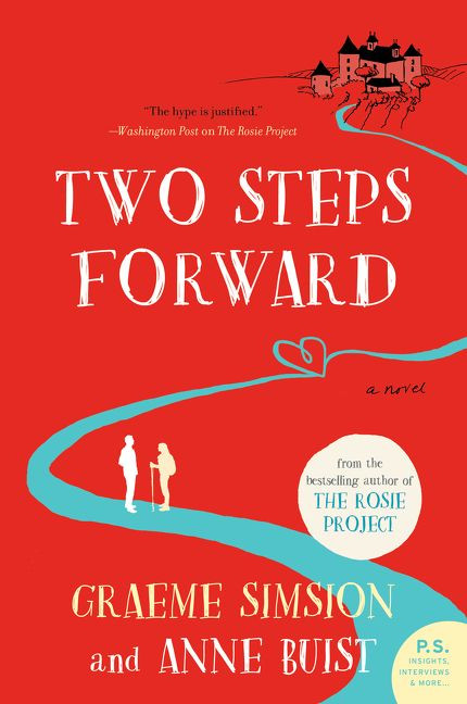 Two Steps Forward: A Novel book cover by Graeme Simsion, Anne Buist