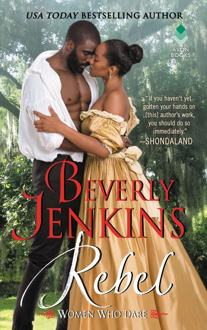Rebel (Women Who Dare) book cover by Beverly Jenkins