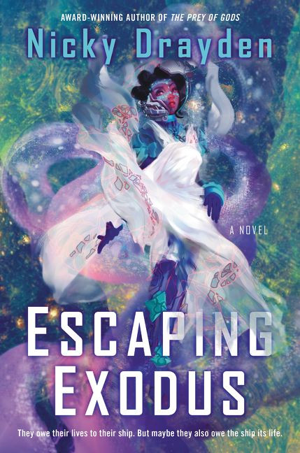 Escaping Exodus: A Novel book cover by Nicky Drayden
