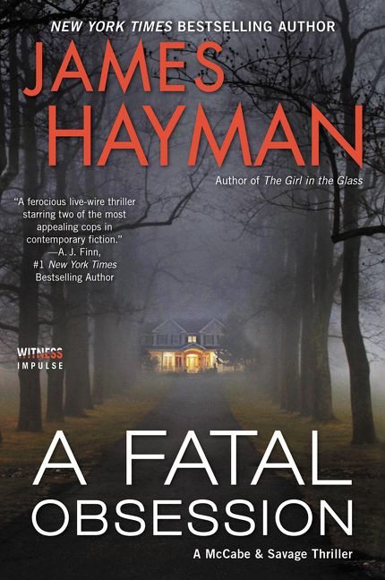 A Fatal Obsession: A McCabe and Savage Thriller (McCabe and Savage Thrillers #6) book cover by James Hayman